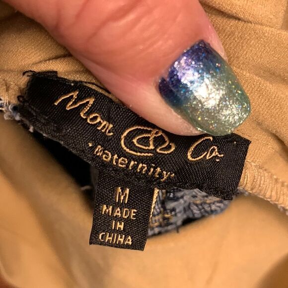 Mom & Co Maternity size medium NWT skinny jeans & very stretchy - Picture 7 of 9